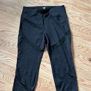 Avia Black Athletic Capri Leggings